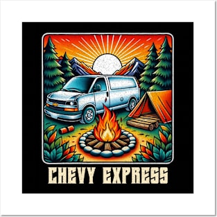 Chevy express campground Posters and Art